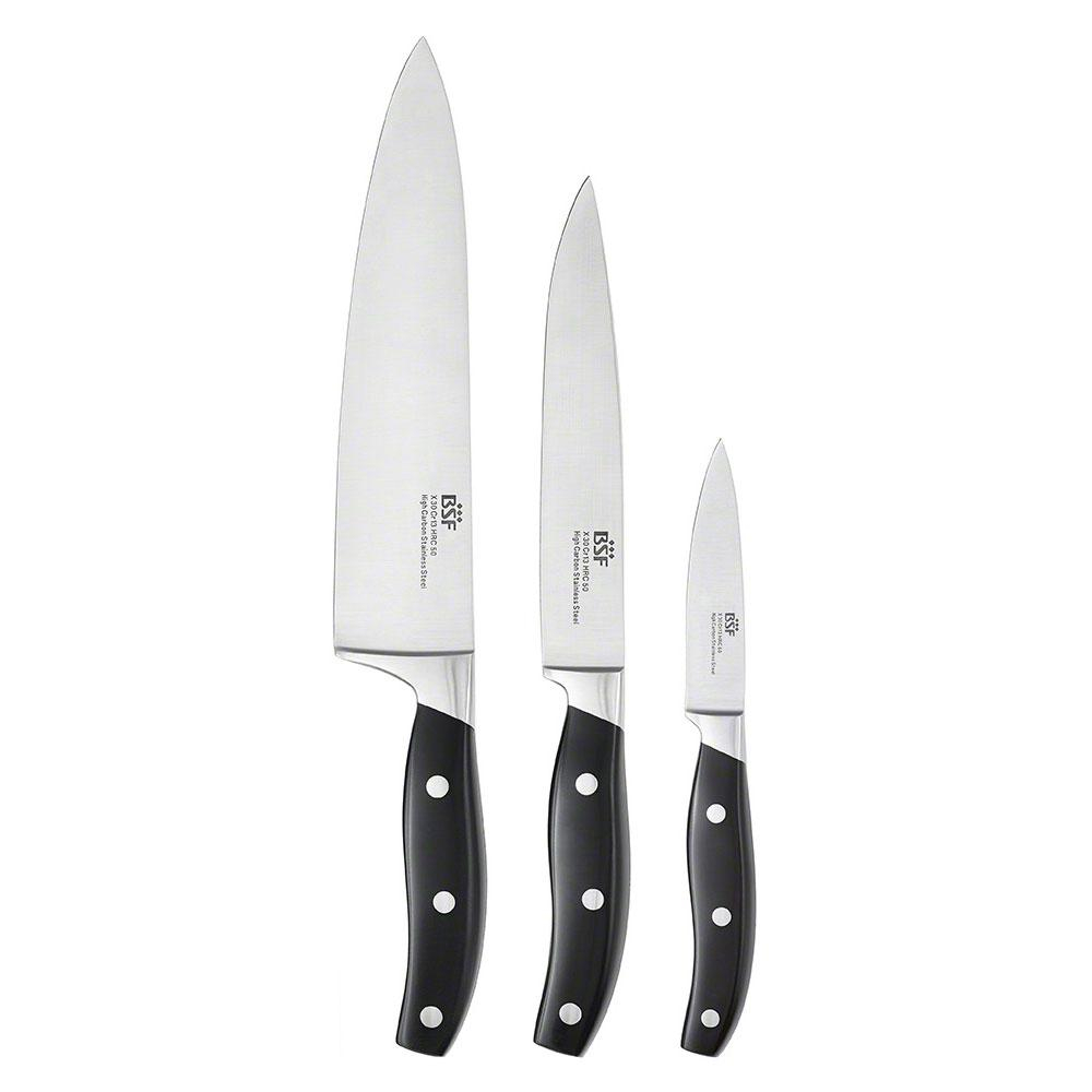 Kit Facas Chef Carne Legumes Daytona BSF By Zwilling Lazer Shop